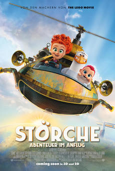 Big storche abenteuer im anflug