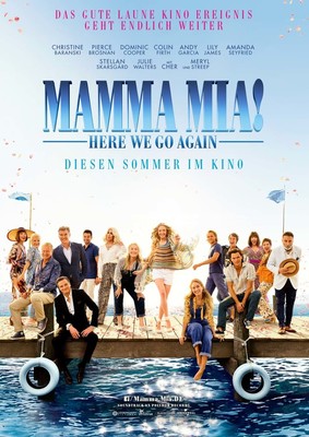 Purer ABBA Spaß: Zum Kinostart von "Mamma Mia: Here We Go Again!" verlosen wir ein tolles Fan-Paket