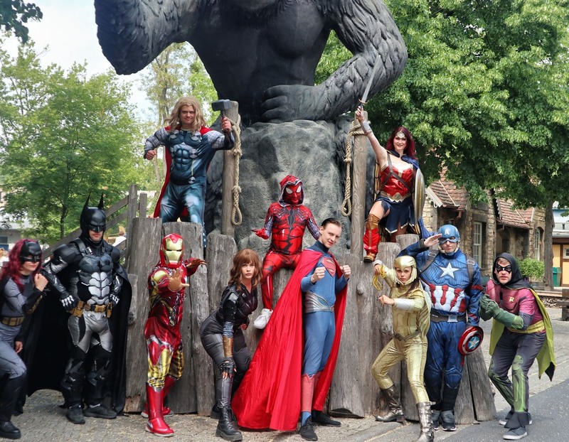 Superhelden-Tage im Filmpark Babelsberg