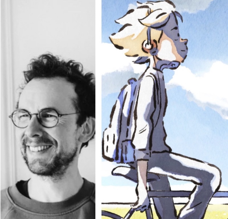 „If everyone just uses AI we forget the drawing techinques.“ Louis Clichy on „Iron Boy“