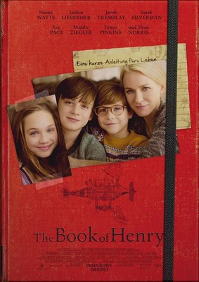 Gewinnt zum Kinostart des Jugend-Dramas "The Book Of Henry" das Poster zum Film
