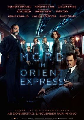 Zum Kinostart von "Mord im Orient-Express" verlosen wir tolle Fan-Pakete (inkl. Freikarten)