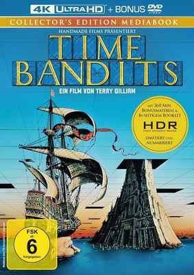 Ein zeitloser Klassiker: Wir verlosen den Terry Gilliam Kultfilm "Time Bandits" als Mediabook