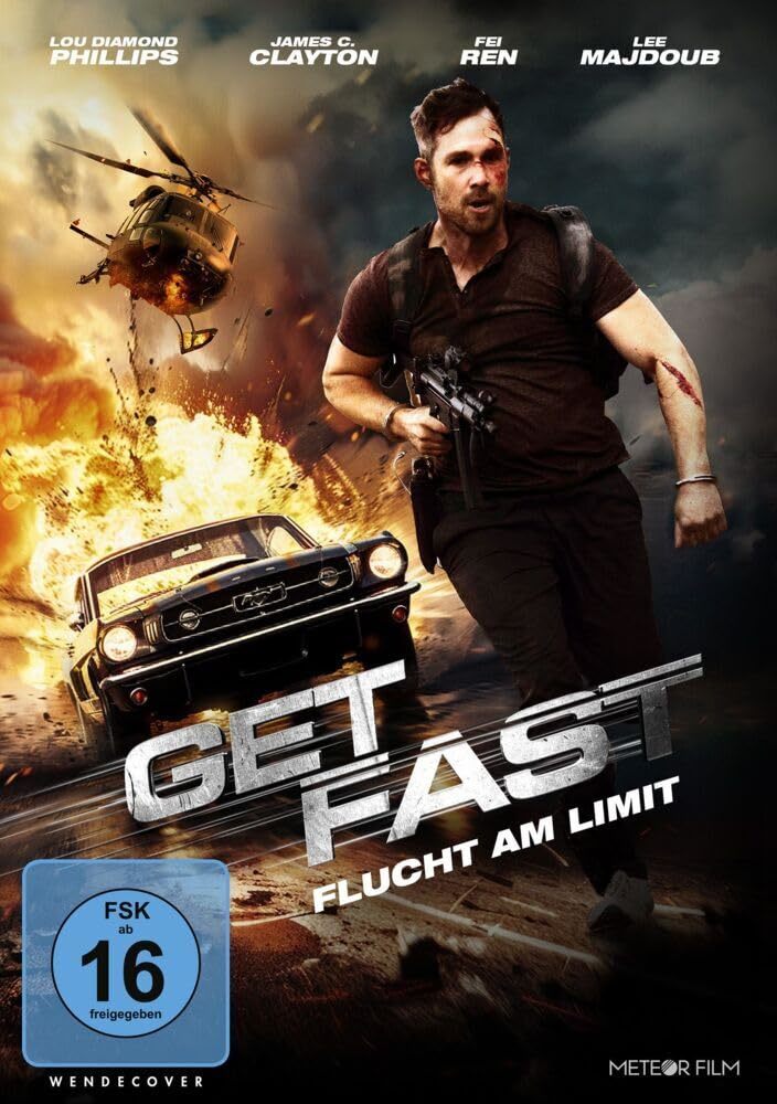 Action mit Kult-Star Lou Diamond Phillips: Wir verlosen "Get Fast - Flucht am Limit" auf DVD und BD