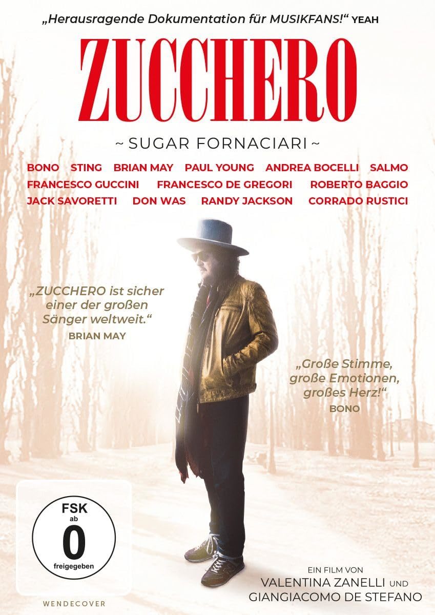Doku über einen europäischen Rockstar: Wir verlosen "Zucchero - Sugar Fornaciari" auf DVD