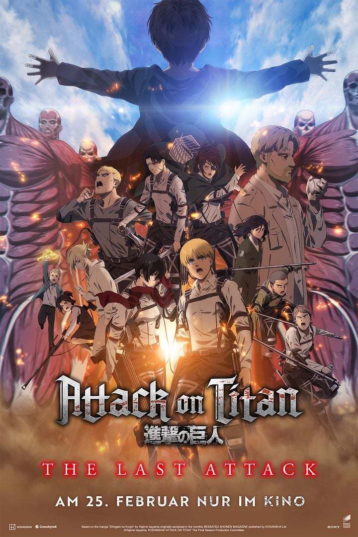Das Ende der Menschheit: Wir verlosen zum Kinostart von "Attack on Titan: The Last Attack" schöne Film-Pakete