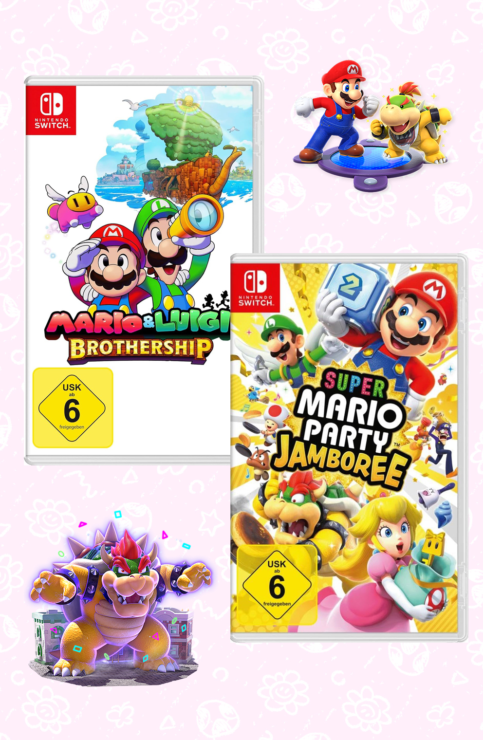 Ostern mit Mario & Friends: Gewinnt mit Nintendo ein süßes Osterpäckchen