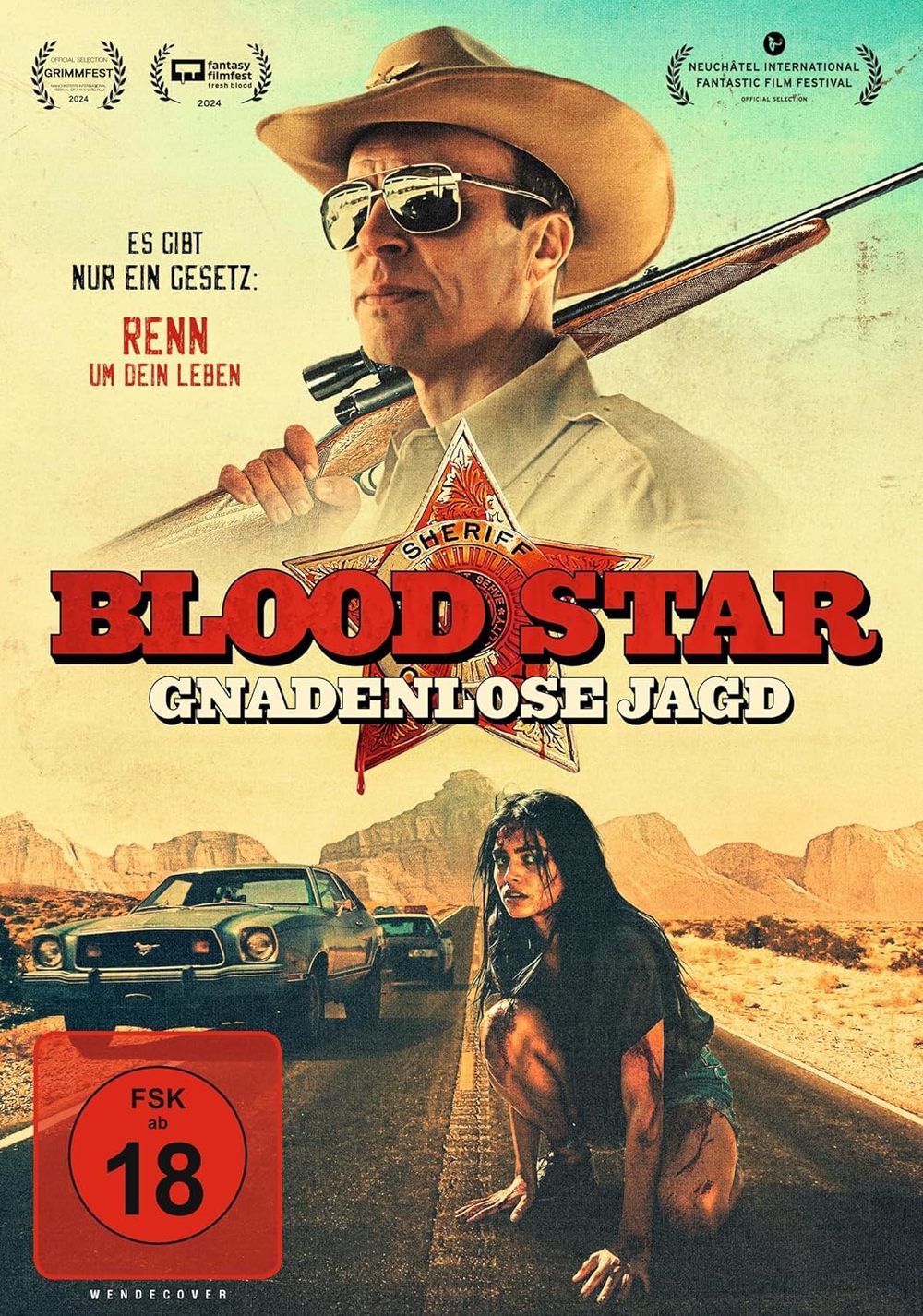 Auf dem Highway ist die Hölle los: Wir verlosen den FSK18-Thriller "Blood Star: Gnadenlose Jagd" auf DVD und BD