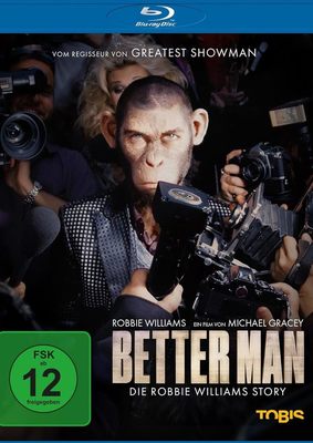 Ein ungewöhnliches Musical: Wir verlosen den spektakulären "Better Man - Die Robbie Williams Story" auf BD inklusive CD