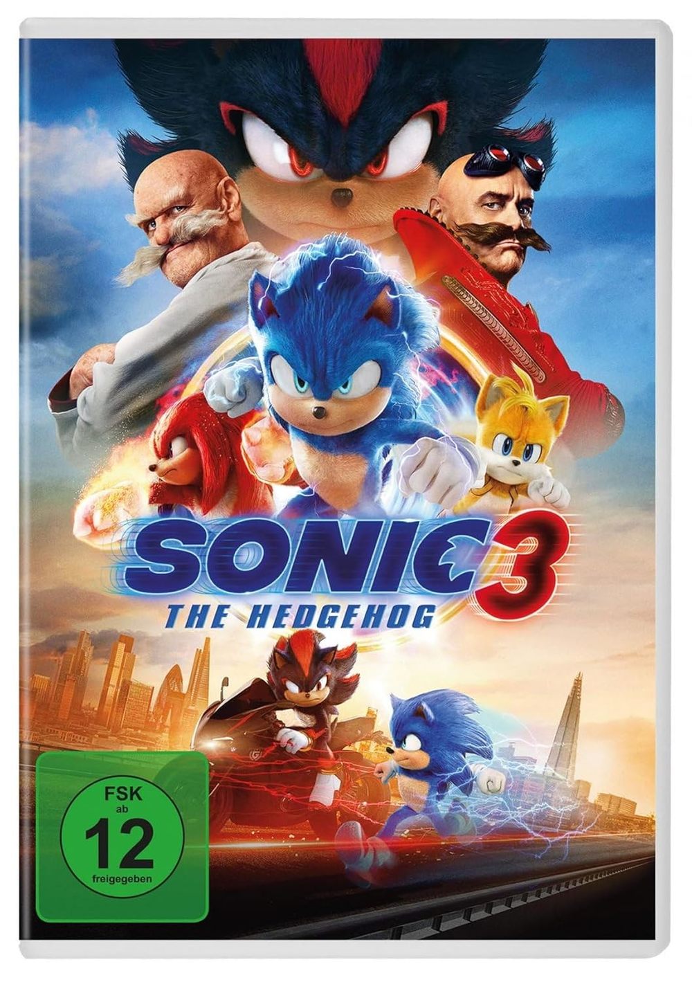 Der schnellste Igel der Welt: Wir verlosen "Sonic the Hedgehog 3" auf DVD, BD und 4K UHD