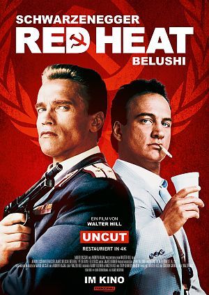 Best of Cinema: Wir verlosen Kinokarten für den Action-Kultfilm "Red Heat" mit Arnold Schwarzenegger und Jim Belushi