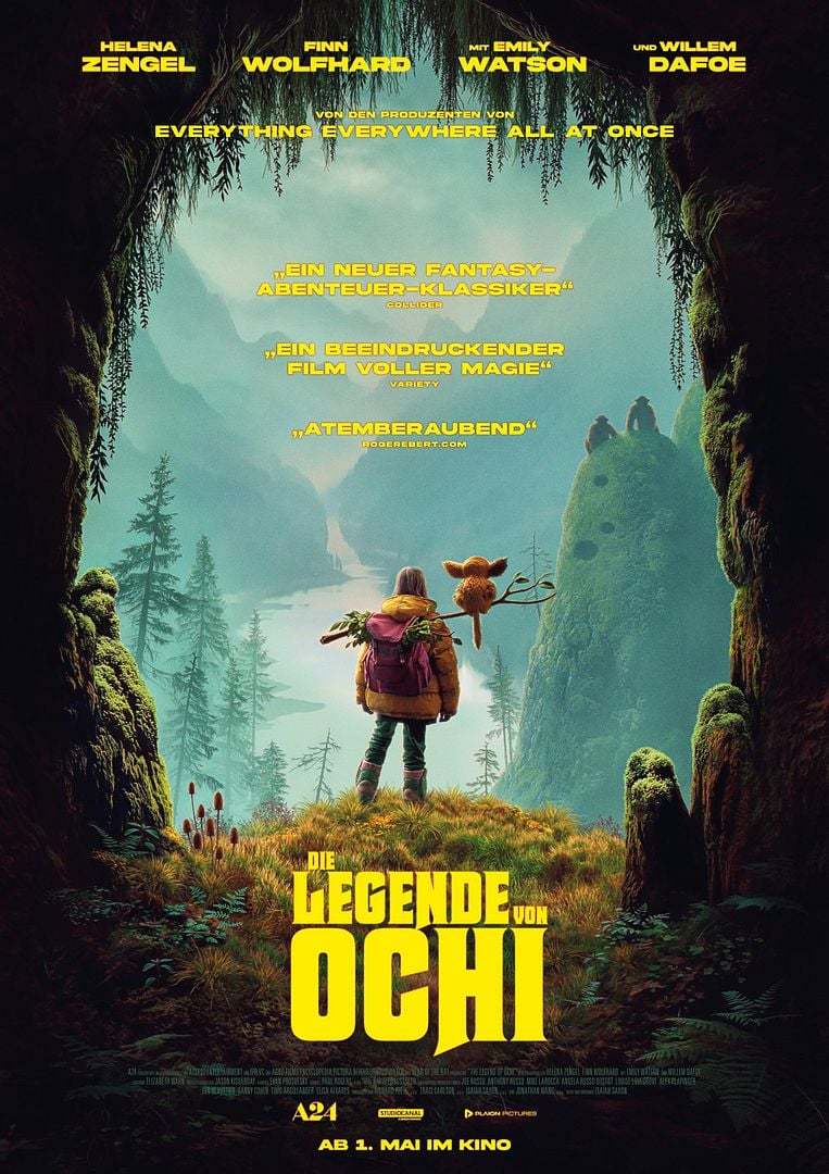 Ein tierisches Abenteuer von A24: Zum Kinostart von "Die Legende von Ochi" verlosen wir ein schönes Film-Paket