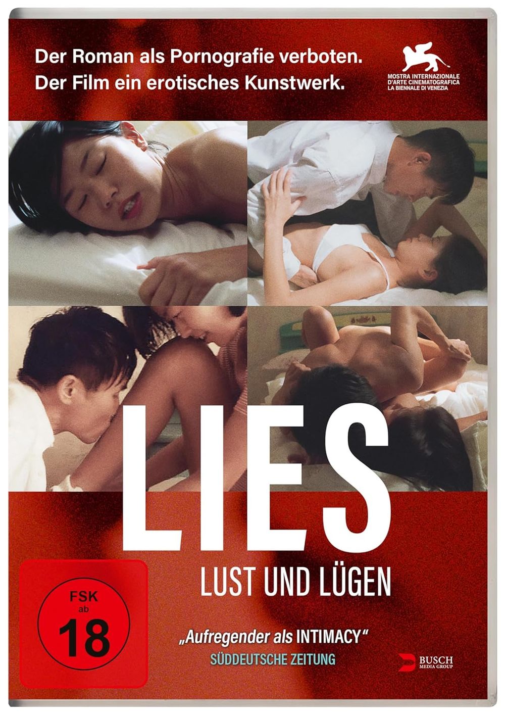 Ein erotisches Kunstwerk: Wir verlosen das Drama "Lies -Lust und Lügen" auf DVD, BD oder als Mediabook