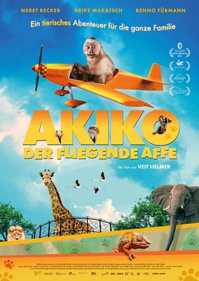 Ein Affentheater: Zum Kinostart des Familienfilms "Akiko, der fliegende Affe" verlosen wir schöne Film-Pakete mit Kinokarten