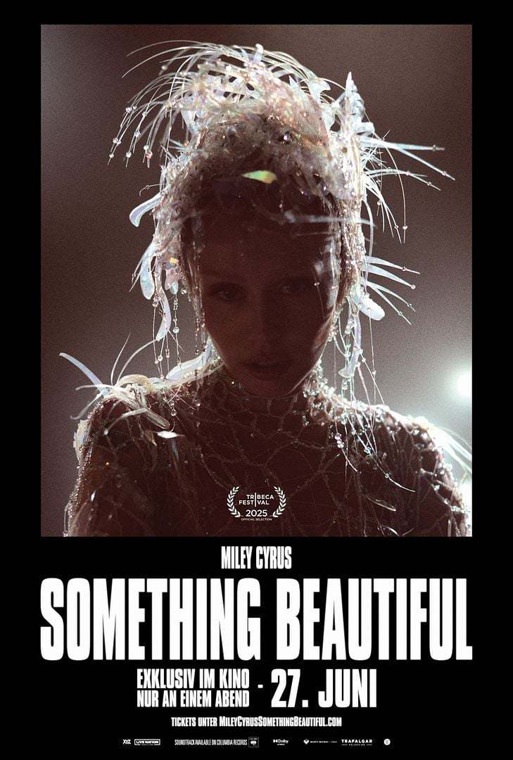 Ein visuelles Meisterwerk: Zum Start von "Miley Cyrus: Something Beautiful" am 27. Juni verlosen wir tolle Fan-Pakete