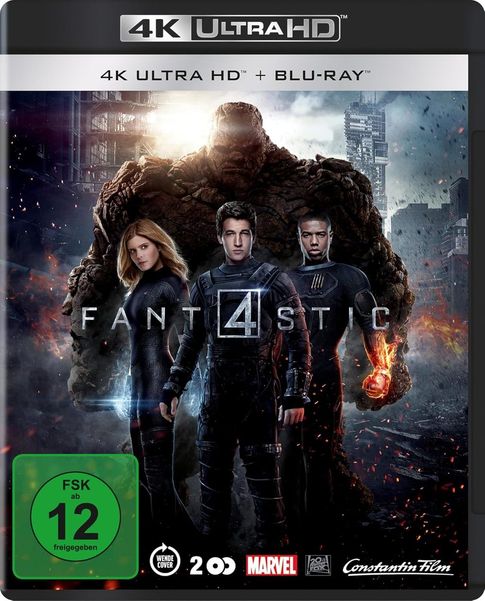 Der Comic Neustart: Wir verlosen "Fantastic Four" aus dem Jahre 2015 als 4K UHD