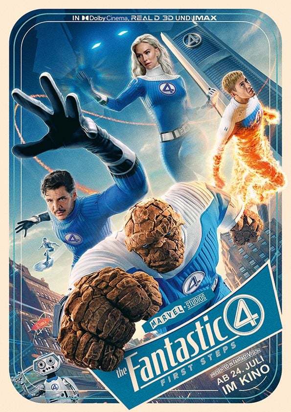 Eine neue Reise beginnt: Zum Kinostart von "The Fantastic Four: First Steps" verlosen wir ein schönes Fan-Paket