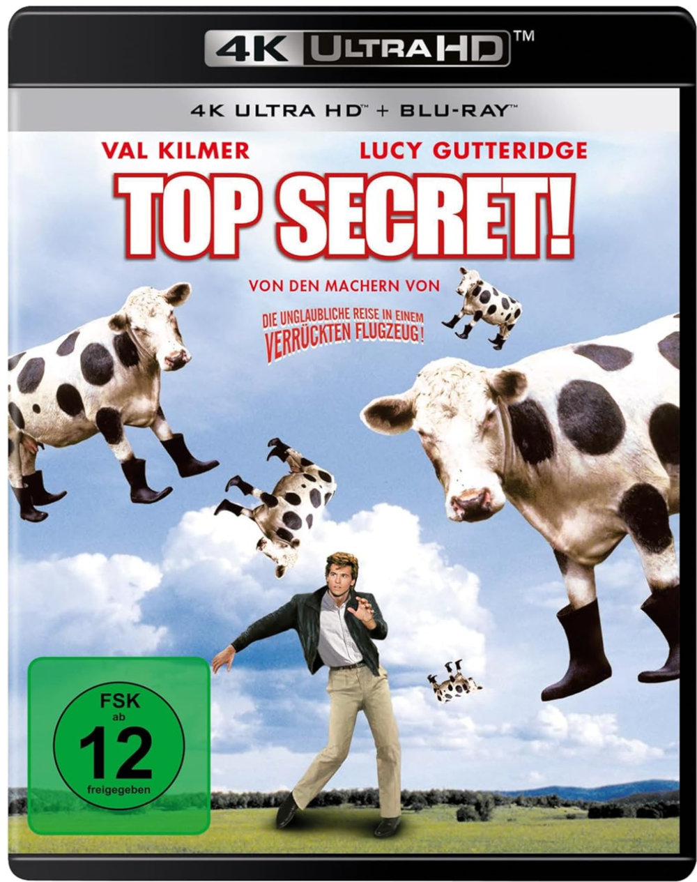 Einer der besten Spoof-Filme überhaupt: Wir verlosen den Klassiker "Top Secret!" auf 4K UHD
