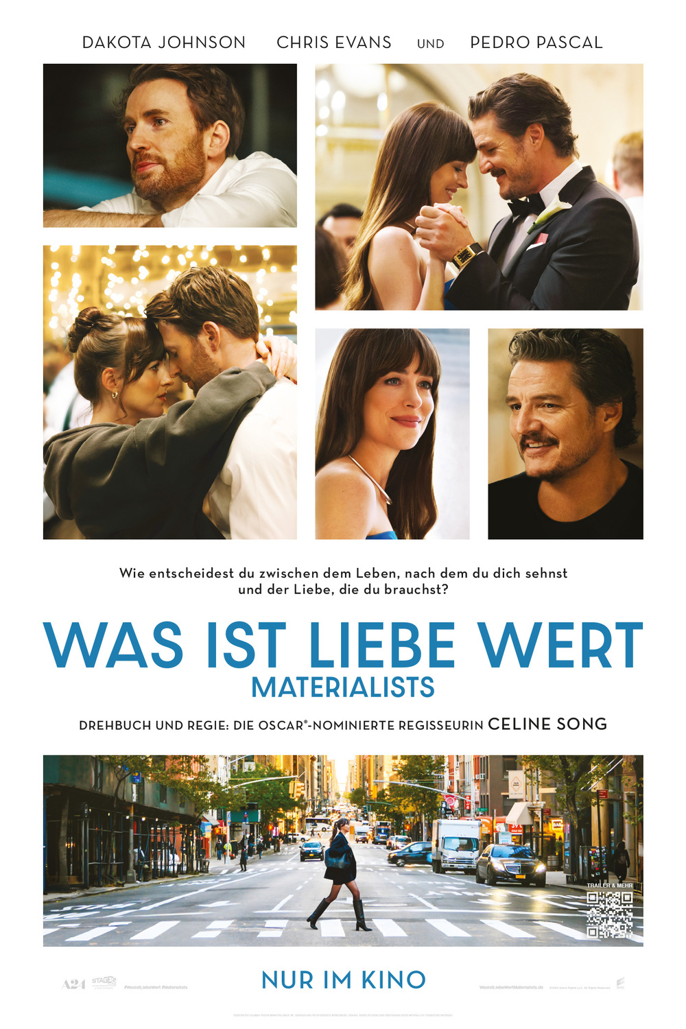 Geld oder Liebe? Nö, Kino! - Wir verlosen Freikarten zu "Was ist Liebe wert - Materialists" mit Dakota Johnson, Chris Evans und Pedro Pascal