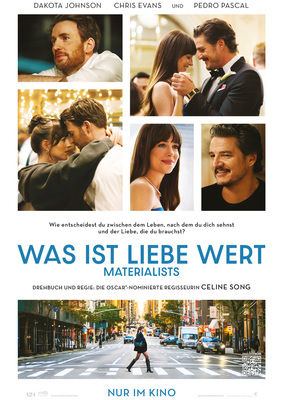 Geld oder Liebe? Nö, Kino! - Wir verlosen Freikarten zu "Was ist Liebe wert - Materialists" mit Dakota Johnson, Chris Evans und Pedro Pascal