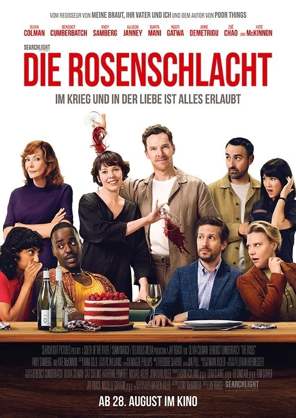 Der neue Rosenkrieg: Wir verlosen zum Kinostart von "Die Rosenschlacht" schöne Film-Pakete