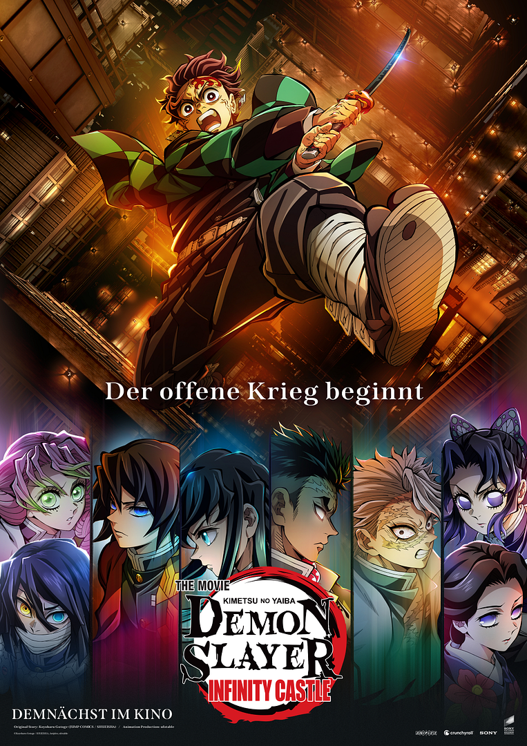 Der Anime-Hit im Kino: Wir verlosen zum Kinostart von "Demon Slayer: Kimetsu no Yaiba Infinity Castle - Teil 1" Kinokarten