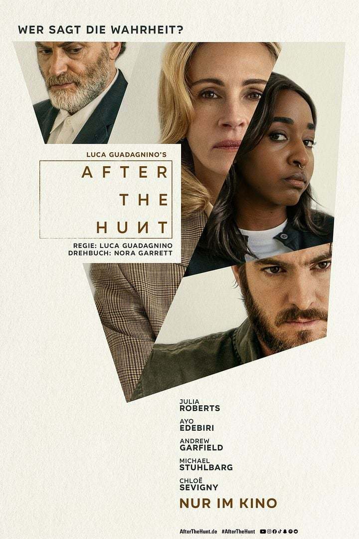 Starbesetztes College-Drama: Wir verlosen zum Kinostart von "After the Hunt" Kinokarten