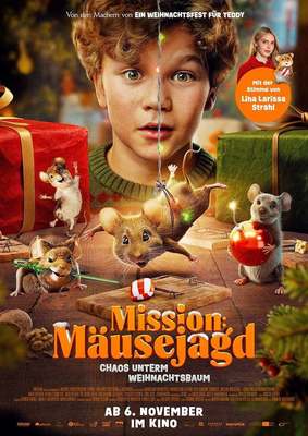 Ein Maus-Agenten Abenteuer: Wir verlosen zum Kinostart von "Mission: Mäusejagd - Chaos unterm Weihnachtsbaum" ein schönes Film-Paket mit Kinokarten