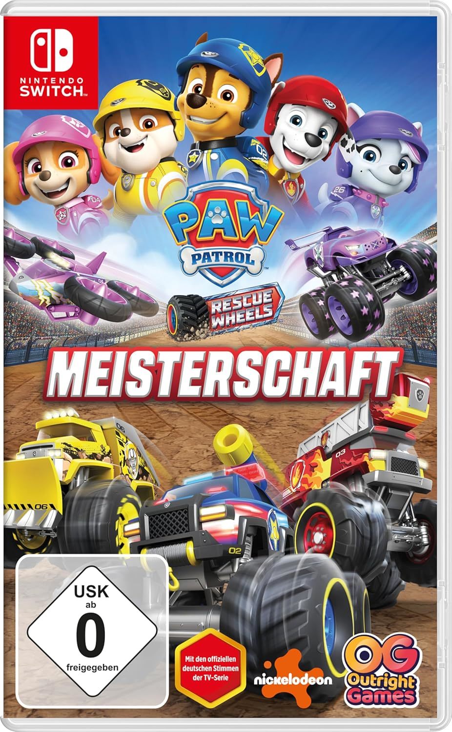 Kein Einsatz ist zu groß: Wir verlosen zum Start des Videospiel "PAW Patrol Rescue Wheels: Meisterschaft" für die Switch schöne Pakete