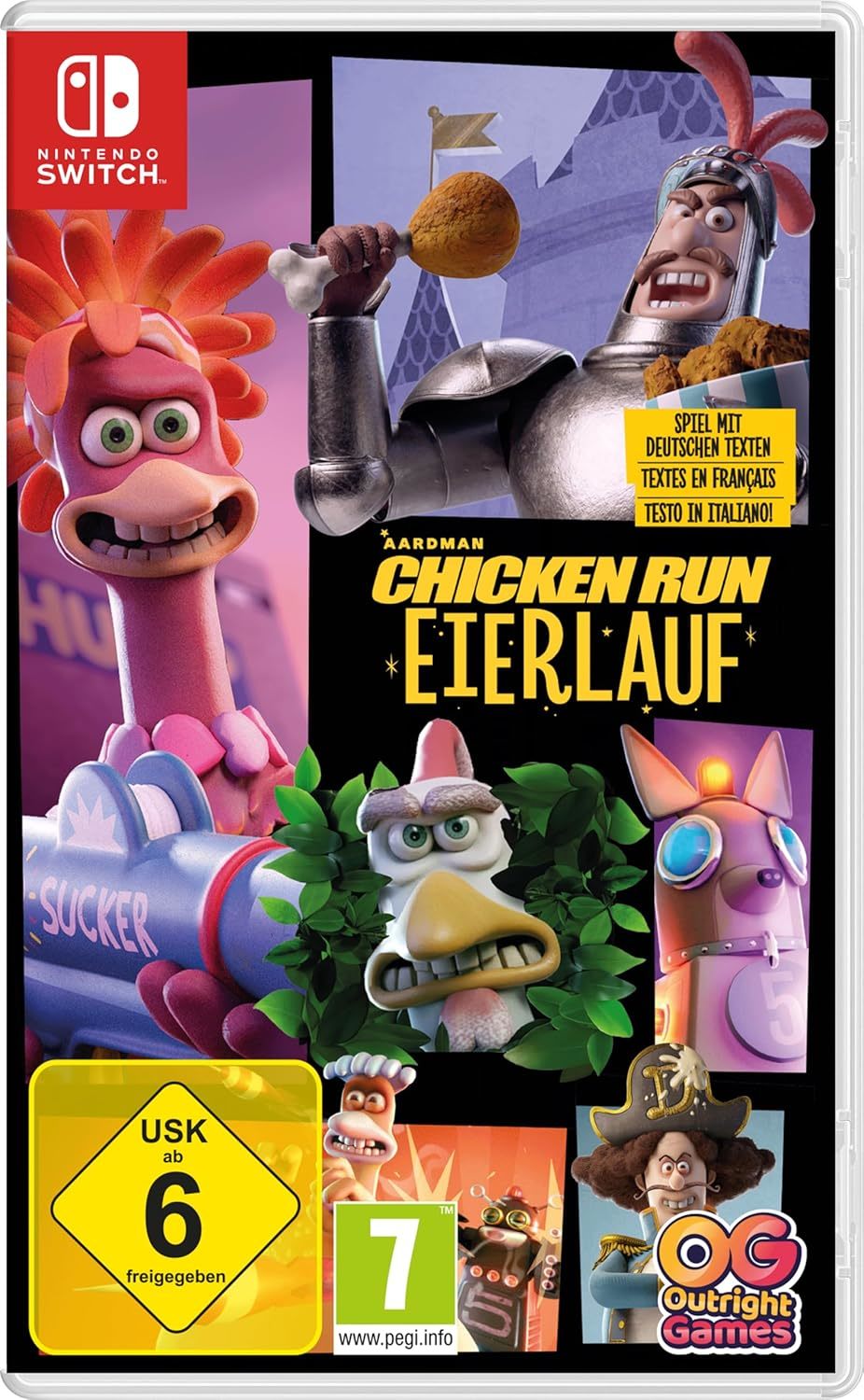 Die Chicken-Run-Gang ist zurück: Wir verlosen das Videospiel "Chicken Run: Eierlauf" für die Nintendo Switch