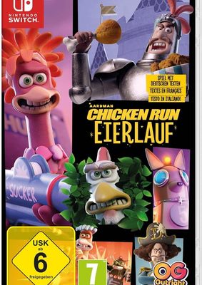 Die Chicken-Run-Gang ist zurück: Wir verlosen zum das Videospiel "Chicken Run: Eierlauf" für die Nintendo Switch