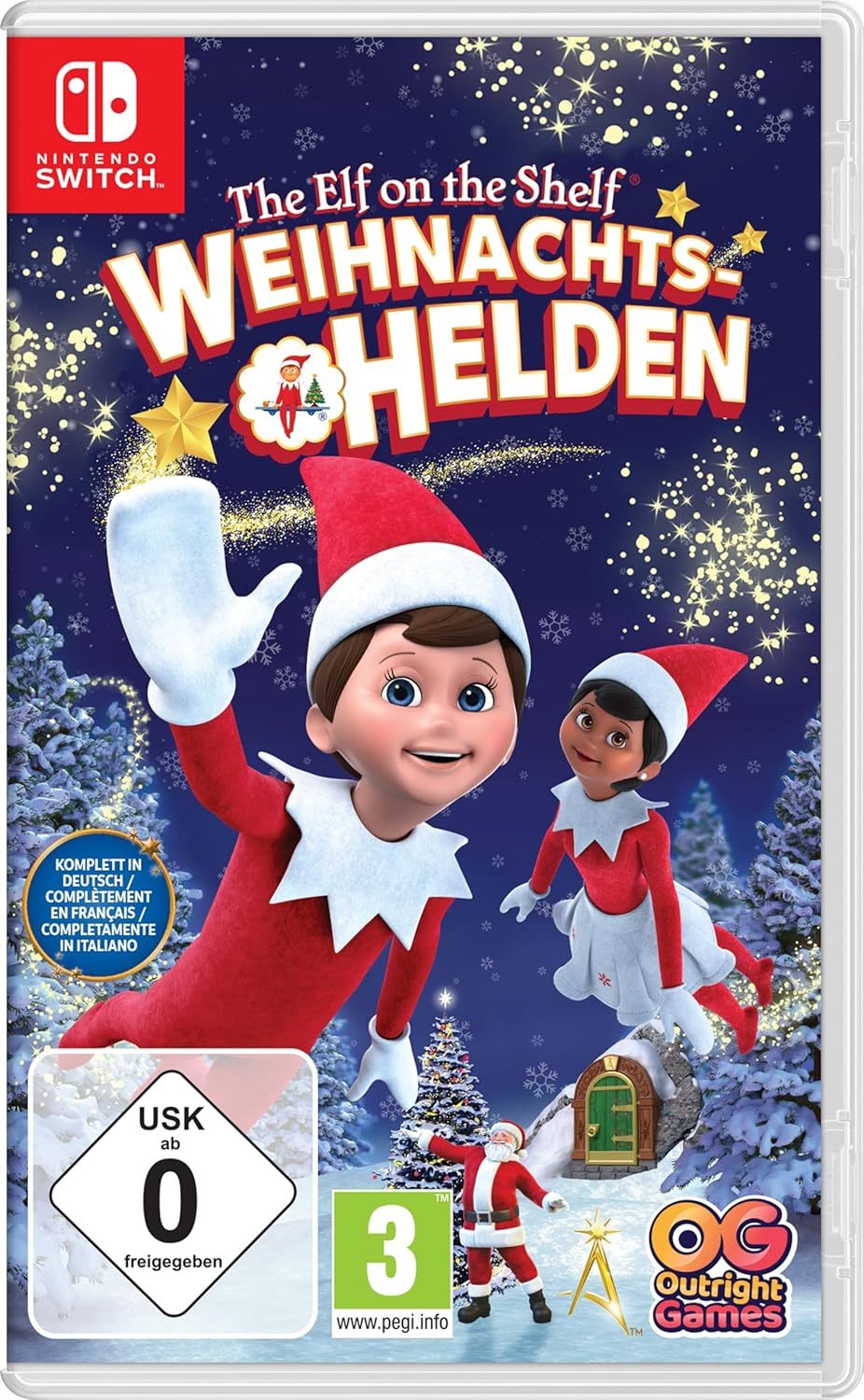 Weihnachtstradition als Videospiel für die ganze Familie: Wir verlosen das Videospiel "The Elf on the Shelf®: WEIHNACHTSHELDEN" für die Nintendo Switch