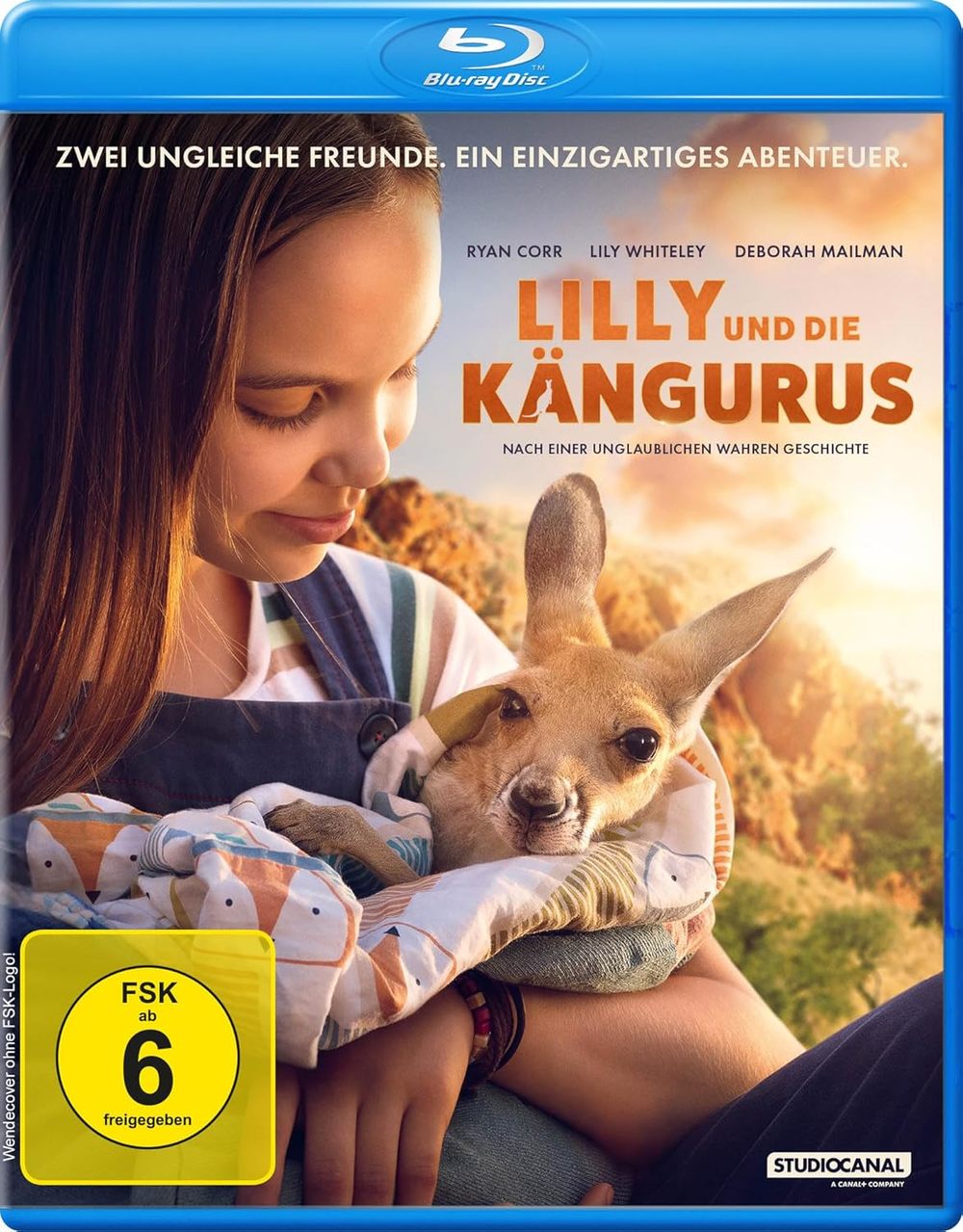 Eine ungewöhnliche Freundschaft: Wir verlosen die familienfreundliche Komödie "Lilly und die Kängurus" auf BD