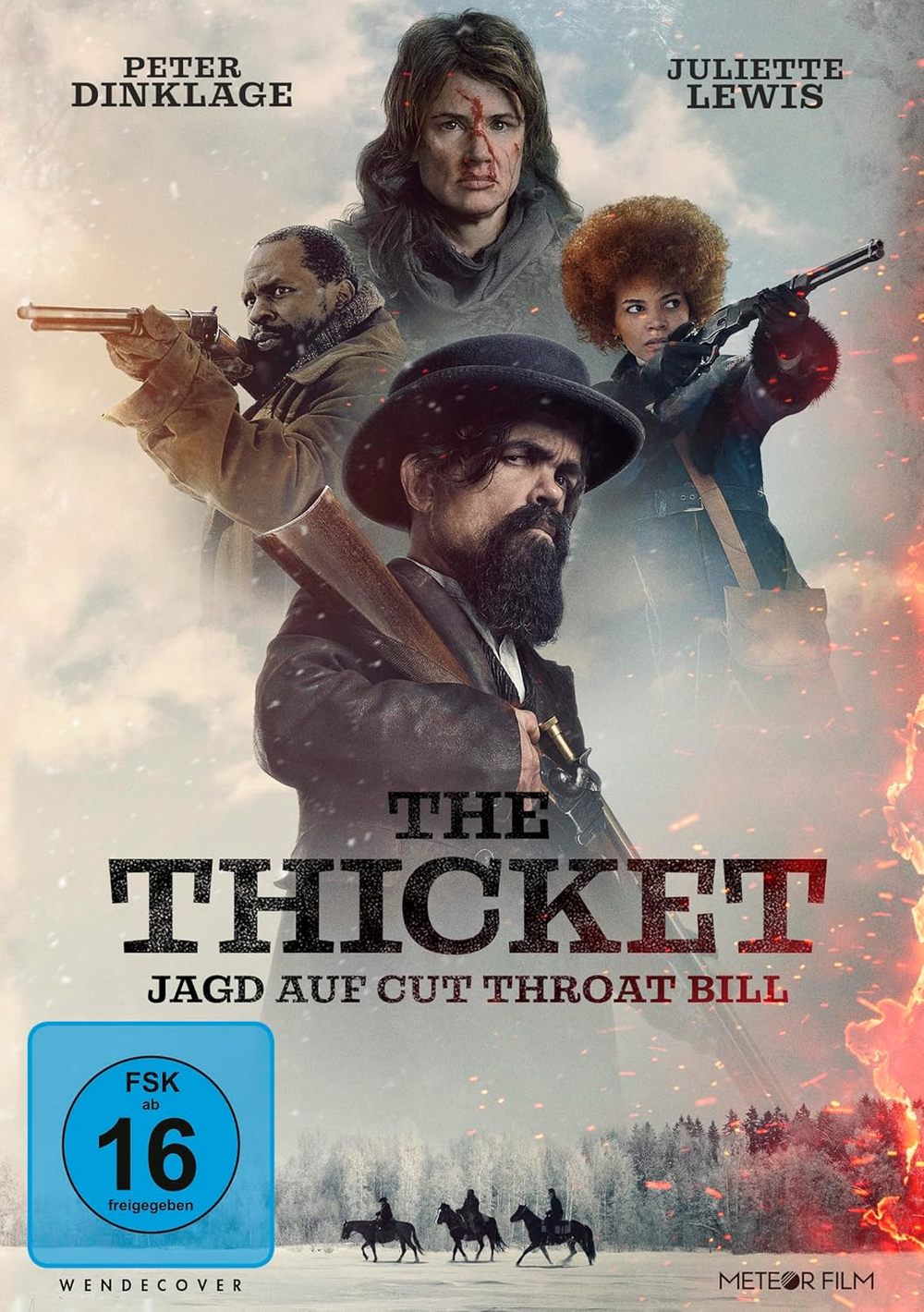 Wild West Texas: Wir verlosen den Western "The Thicket - Jagd auf Cut Throat Bill" auf DVD