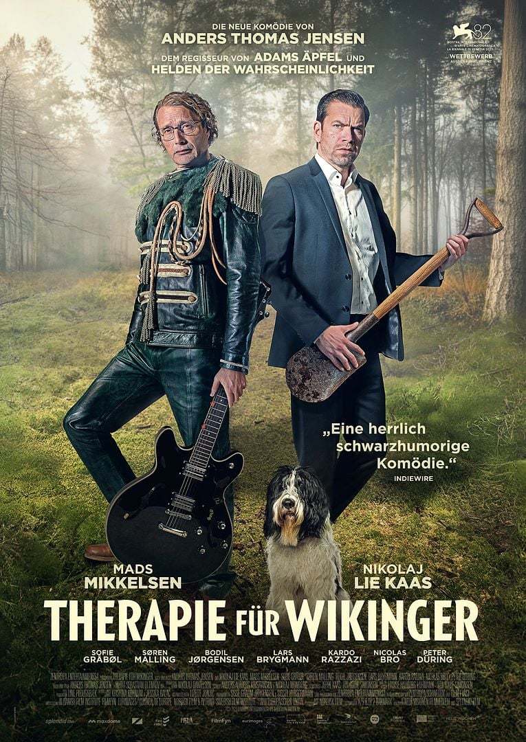Der neue verrückte Anders Thomas Jensen: Wir verlosen zum Kinostart von "Therapie für Wikinger" ein passendes Kochbuch