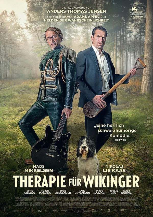 Der neue verrückte Anders Thomas Jensen: Wir verlosen zum Kinostart von "Therapie für Wikinger" ein passendes Kochbuch