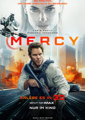 Keine Gnade für Gewinnspielmuffel: Hier gibt es Freikarten zu gewinnen für "Mercy" mit Chris Pratt