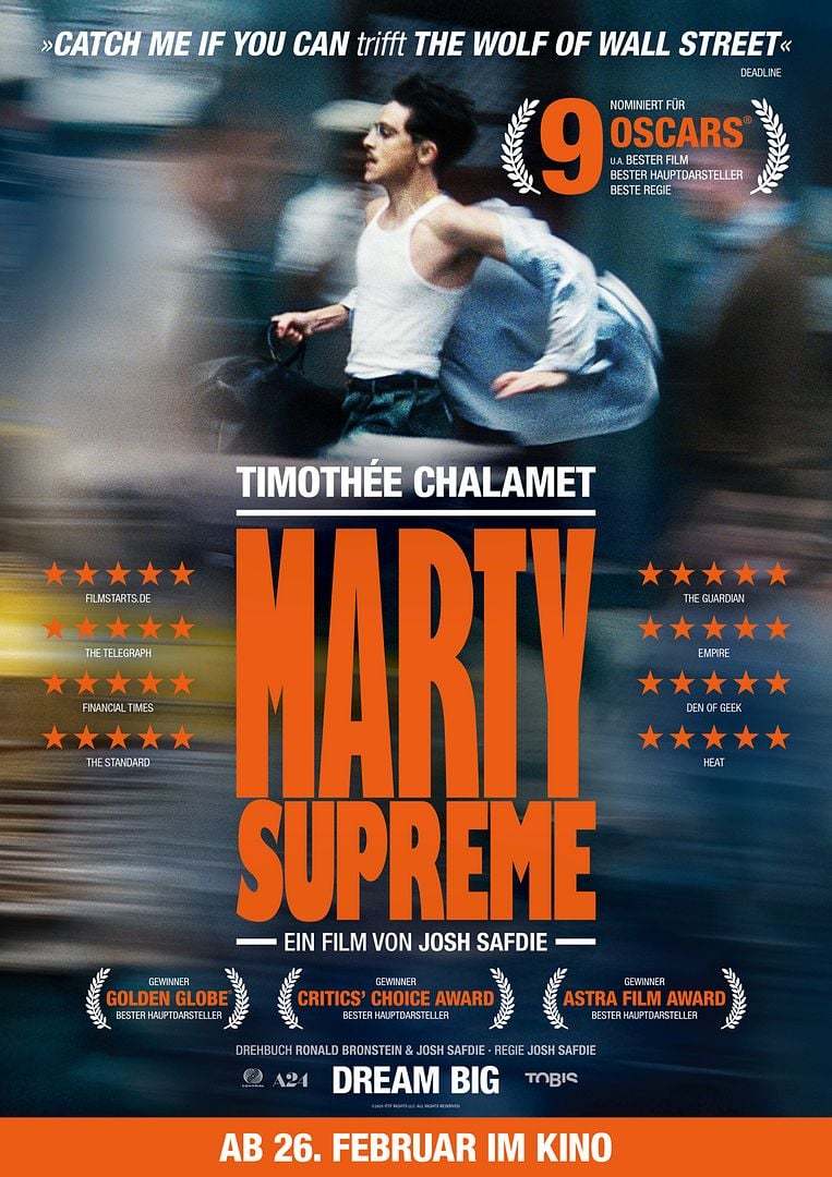 Der Oscar-Kandidat des Jahres: Wir verlosen zum Kinostart von "Marty Supreme" Kinokarten