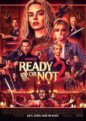 Bekanntes Spiel, neue Runde:  Zum Kinostart von "Ready or Not 2" verlosen wir zwei schöne Fan-Pakete