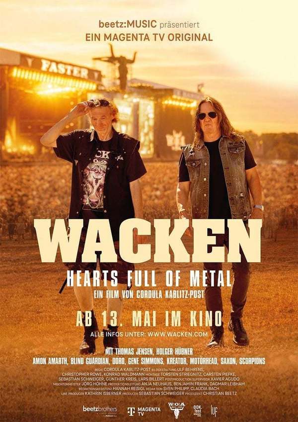 Heavy Metal: Wir verlosen Kinokarten zum Start von "Wacken - Hearts Full of Metal" in Berlin
