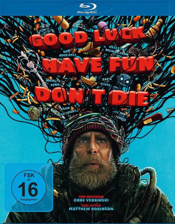 Im verrückten Kampf um die Zukunft: Wir verlosen "Good Luck, Have Fun, Don't Die" auf BD