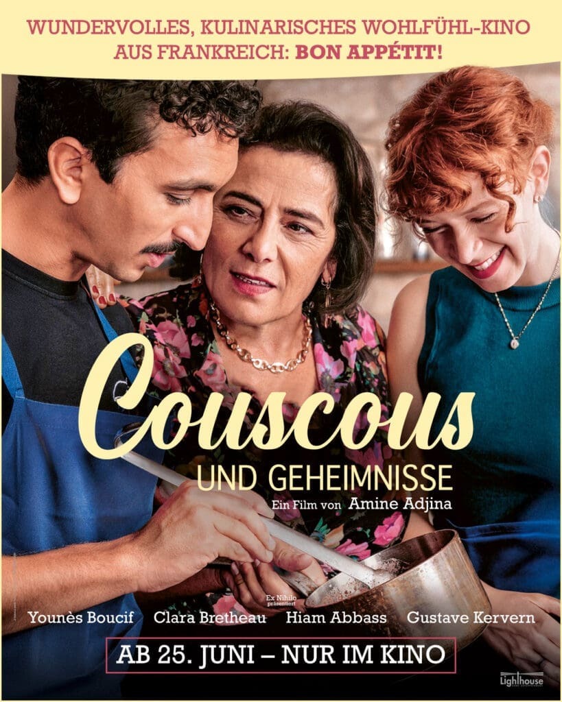 Doppelleben eines Kochs - bald im Kino: Wir verlosen Freikarten + Buch zu "Couscous und Geheimnisse"