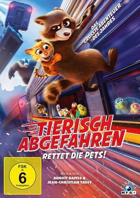 "Tierisch Abgefahren - Rettet die Pets": Wir verlosen den wilden Animationsspaß auf DVD ohne Verspätung und Gleisänderung 