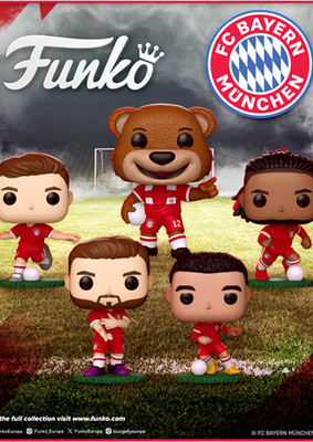 Ein Spiel dauert 90 Minuten und am Ende gewinnt immer Bayern: Wir verlosen die neuen Funko Pop! Bayern Figuren!