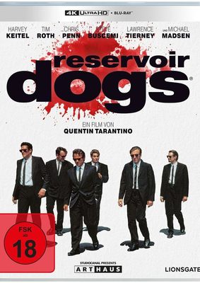 Sollte in keiner Sammlung fehlen: Wir verlosen Tarantinos Debüt "Reservoir Dogs" als 4K Ultra HD
