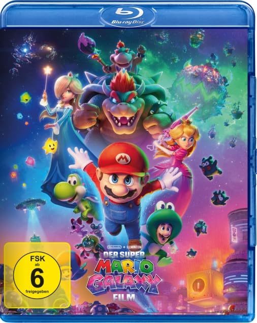 Von der Konsole ins Heimkino: Wir verlosen "Der Super Mario Galaxy Film" auf BD