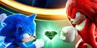 V3 sonic the hedgehog 2 poster neckt clash um chaos emerald